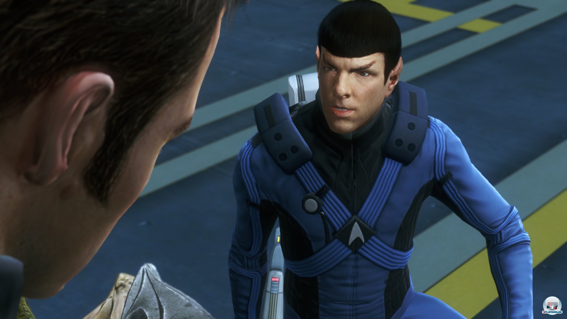 Der Spieler schlüpft in die Rolle von Spock oder Kirk.