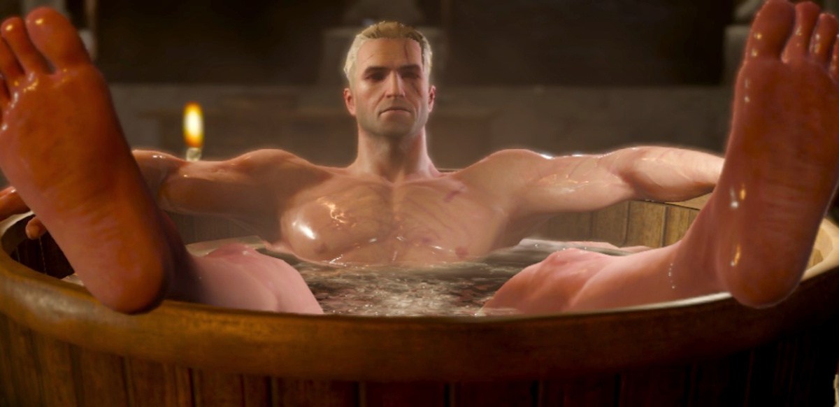 Geralt chillt sein Leben in The Witcher 3: Wild Hunt