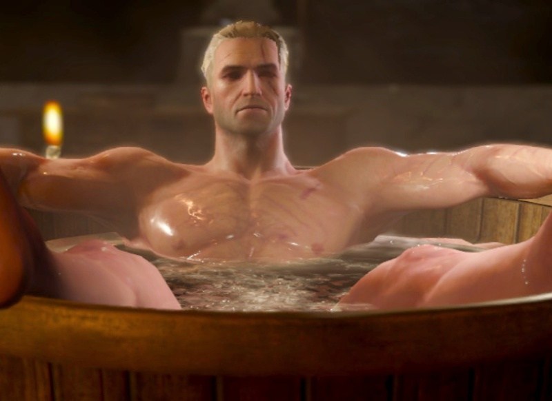 Geralt chillt sein Leben in The Witcher 3: Wild Hunt