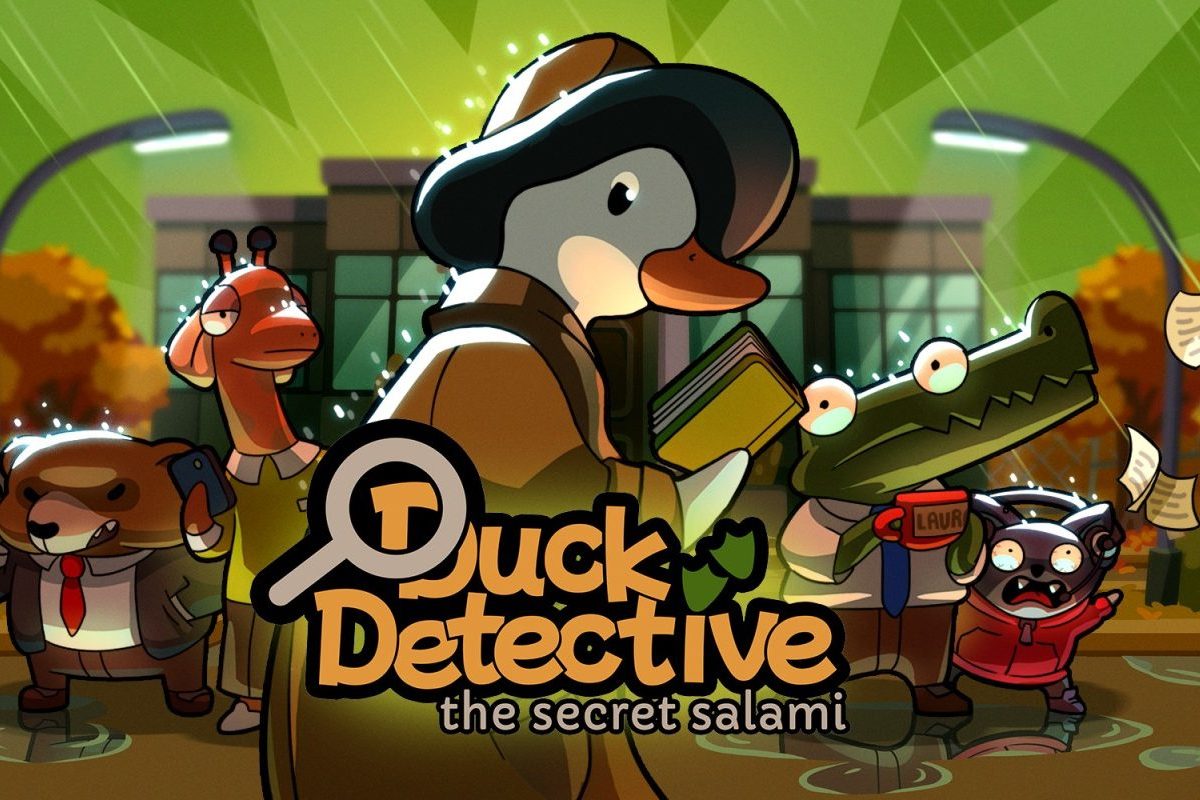 Bild zu dem Spiel Duck Detective – The Secret Salami mit Tiercharakteren